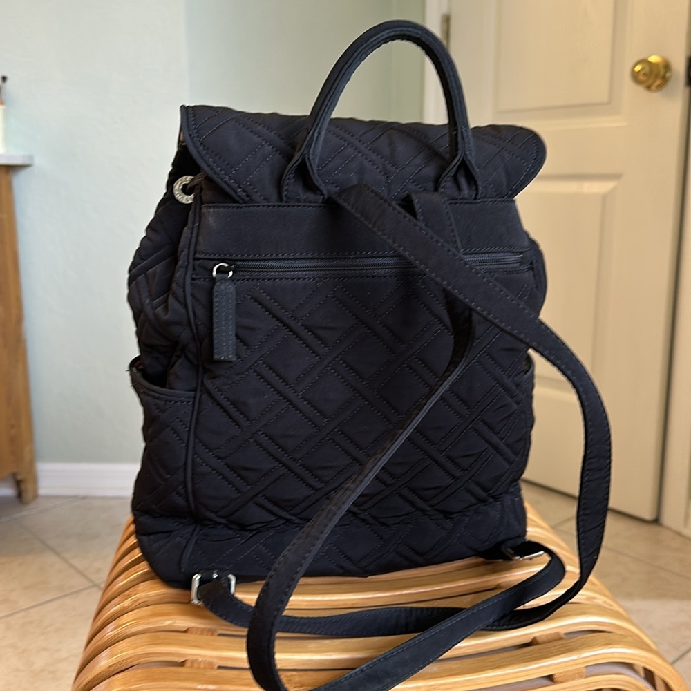 Vera Bradley Drawstring Backpack - Picture 3 of 8